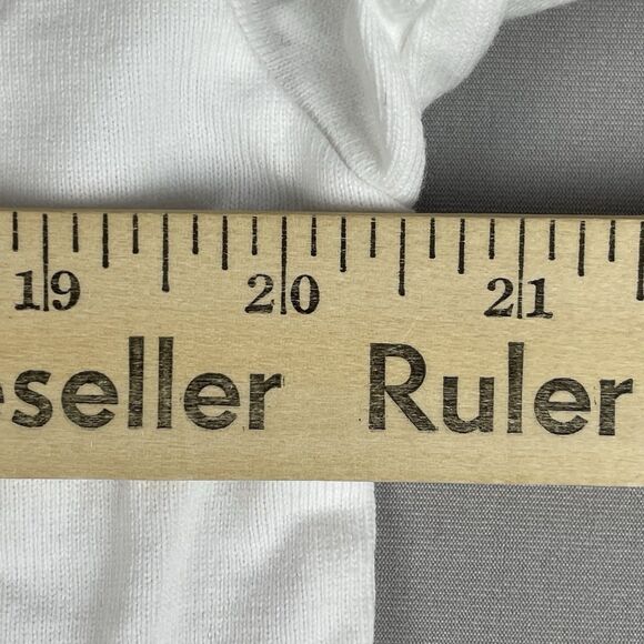 Mode of One Relaxed Fit Pocket T-Shirt Men’s Sm White Baggy Single Stitch Crew - Picture 10 of 16